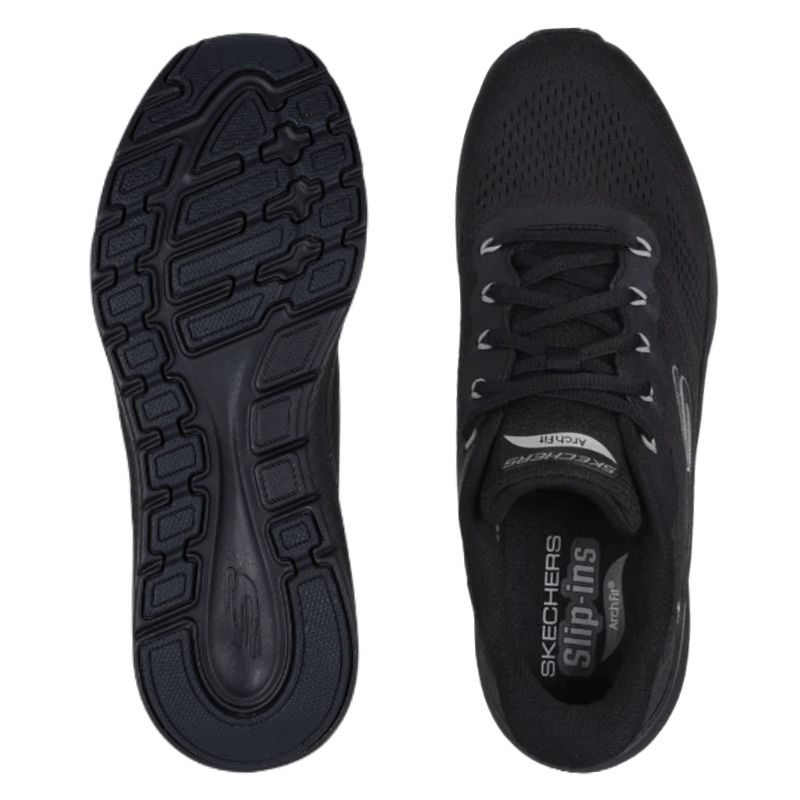 Skechers slip - in herresneaker - Sort