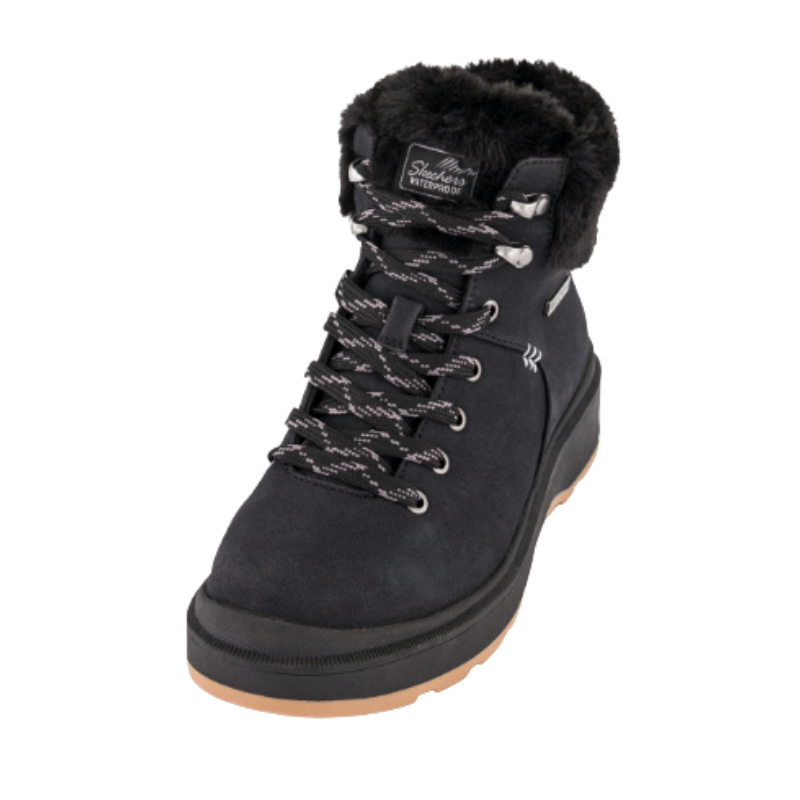 Skechers botte imperméable pour femme - Noir