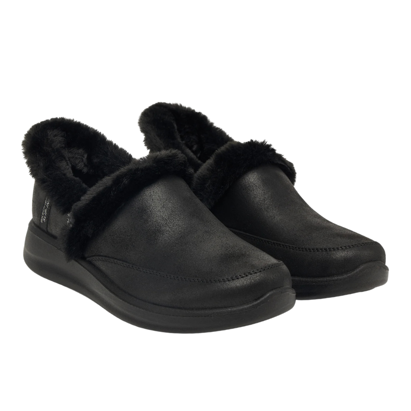 Skechers slip-in chaussons femme - Noir