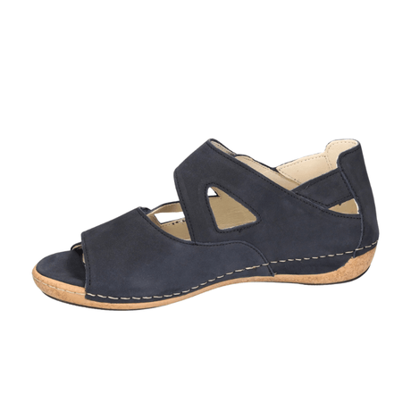 Waldläufer damesandal - Marineblå