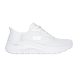 Skechers slip - in damesneaker - Hvid