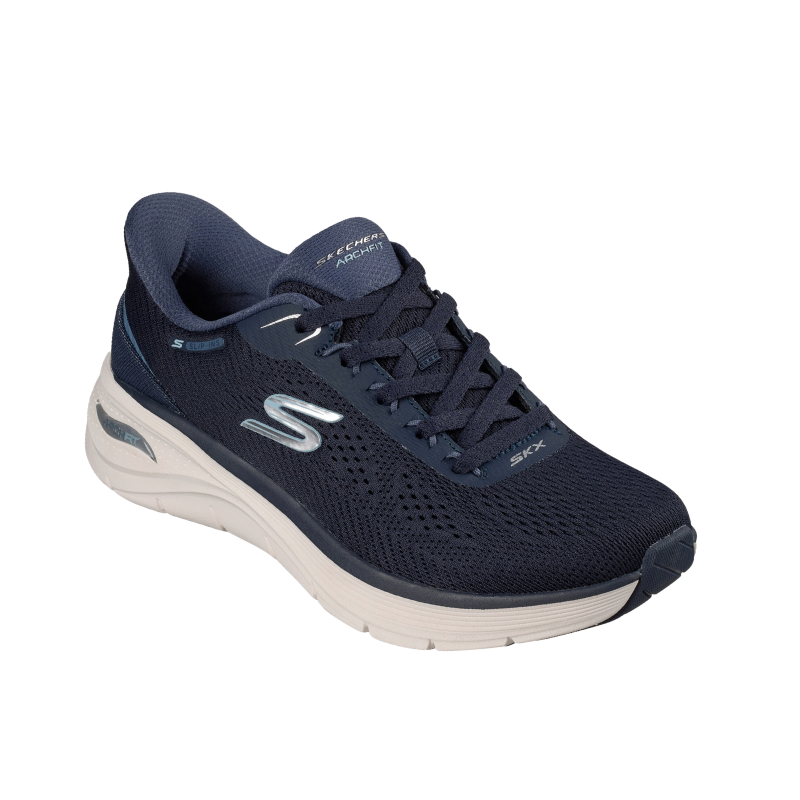 Sneaker slip-in Skechers pour femme - Navy
