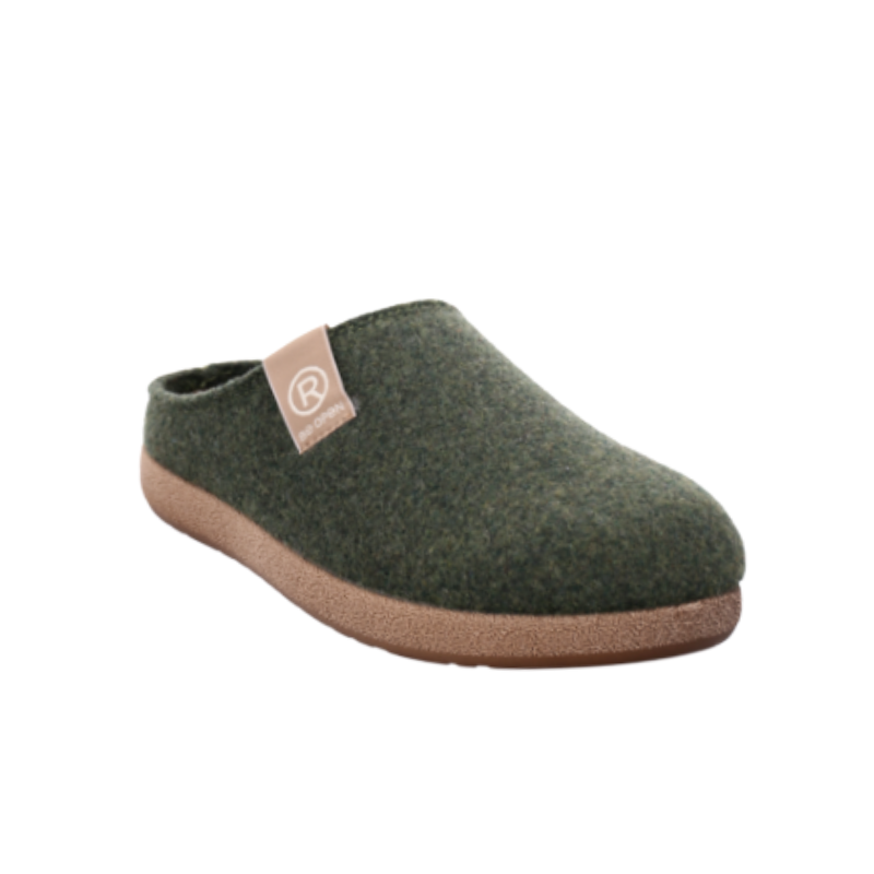 Chaussons d’intérieur pour femme Rohde - Vert foncé