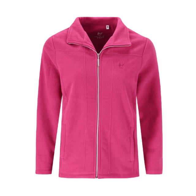 Cardigan i fleece til damer - Pink