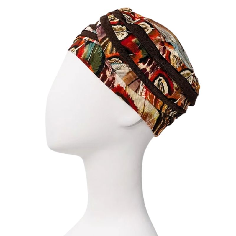 ERREUR ? - 1331-4117 Shant turban. Tribal Feathers