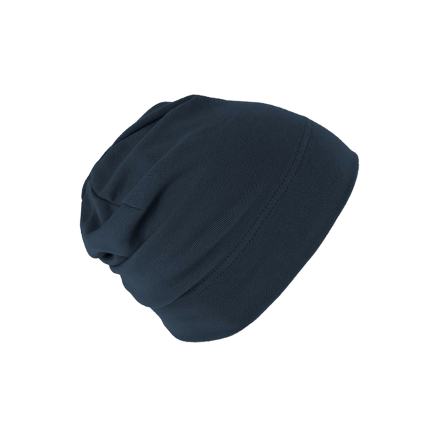 Bonnet fin en coton - Bleu marine