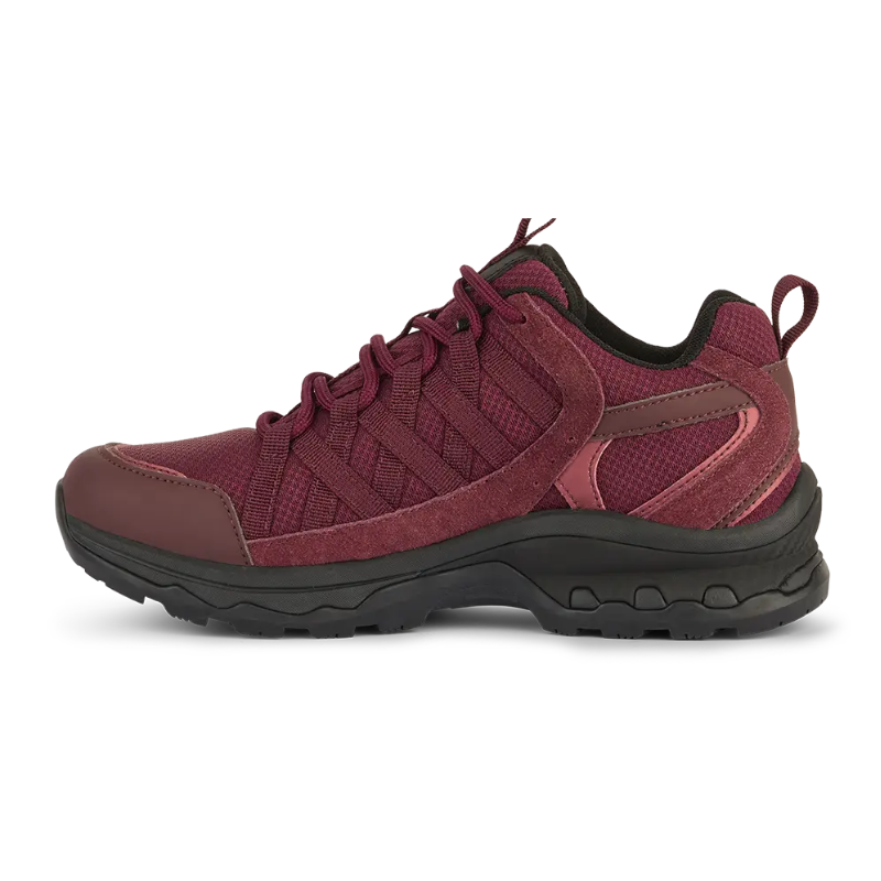 Green Comfort Outdoor sneaker femme - Bordeaux