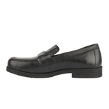 Green Comfort loafer femme large - Noir