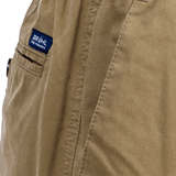 Lette bukser med elastikkant - Oliven