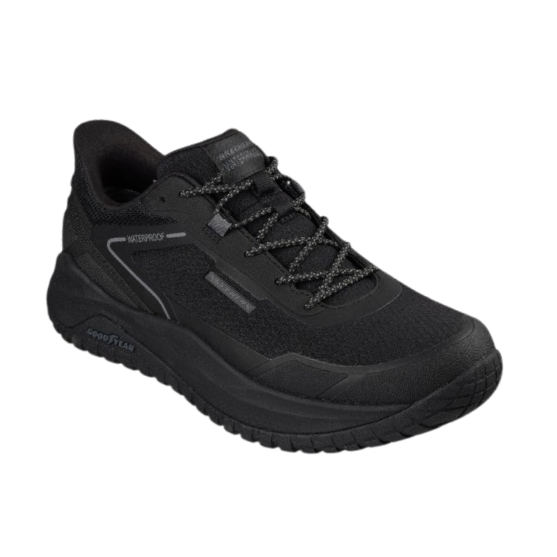 Skechers sporty slip-in sneaker pour homme - Noir