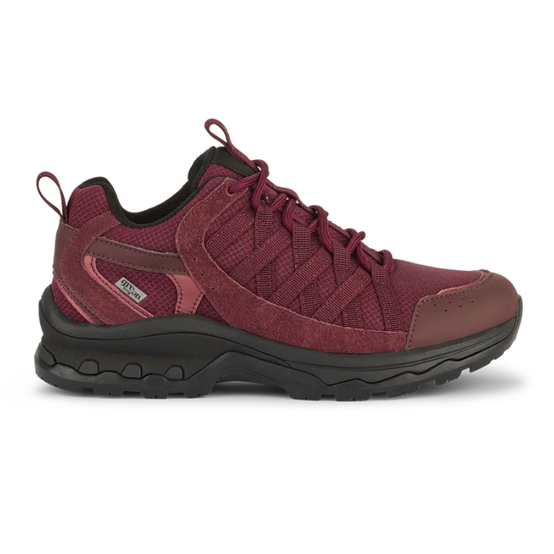 Green Comfort Outdoor sneaker femme - Bordeaux
