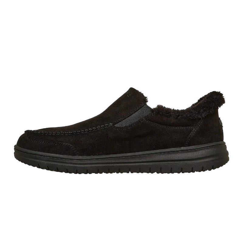 Skechers slip-in chaussons pour hommes - Noir