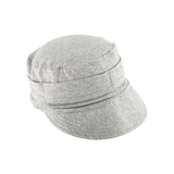 Chapeau à large visière souple - Gris