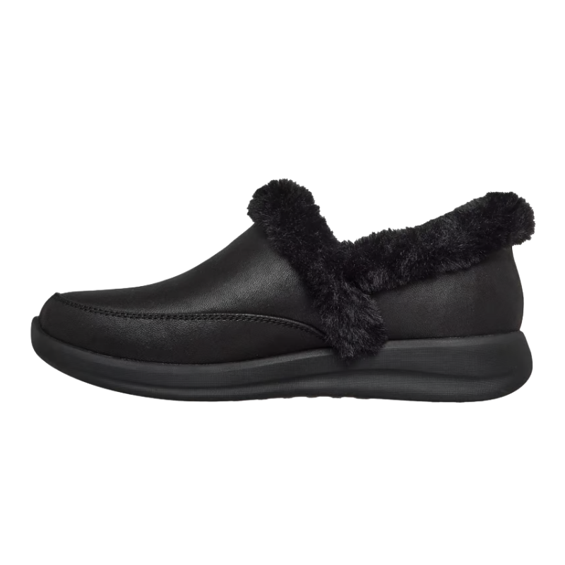 Skechers slip-in chaussons femme - Noir