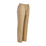 Lette bukser med elastikkant - Beige