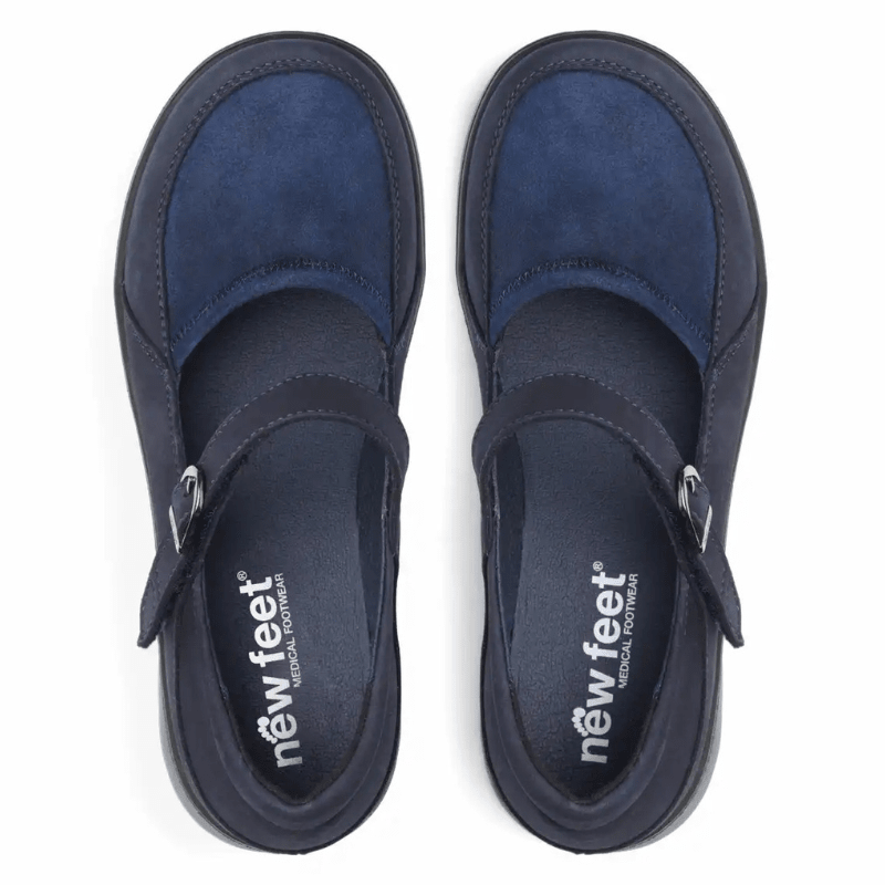 New Feet ballerinasko - Mørkeblå