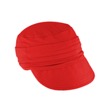 Casquette souple avec visière - Rouge