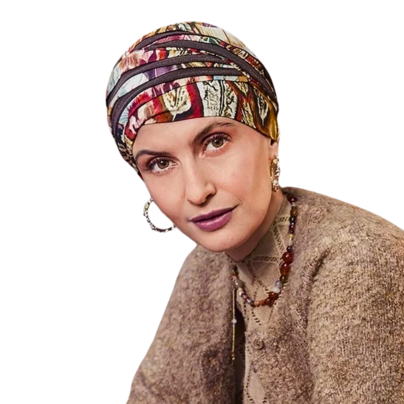 ERREUR ? - 1331-4117 Shant turban. Tribal Feathers