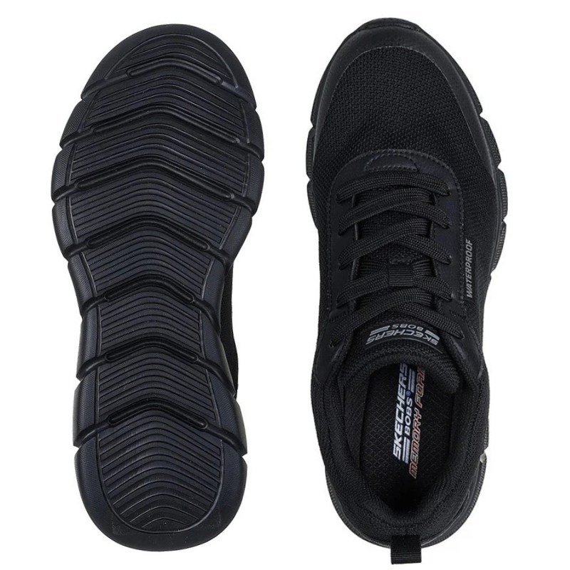 Skechers sneaker imperméable pour homme - Noir