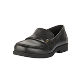 Green Comfort loafer femme large - Noir