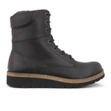 Winter Boot, Black Leather, New Feet