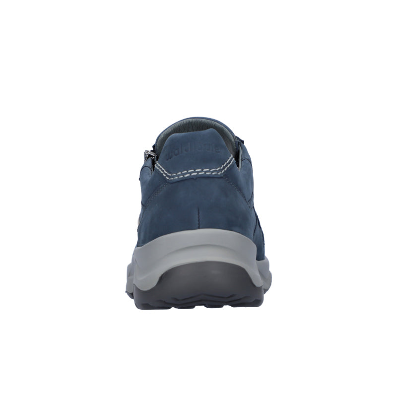 Men's sneaker with zipper, Blue, Waldläufer