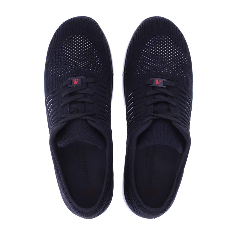 Berkemann sneakers homme en maille - Noir