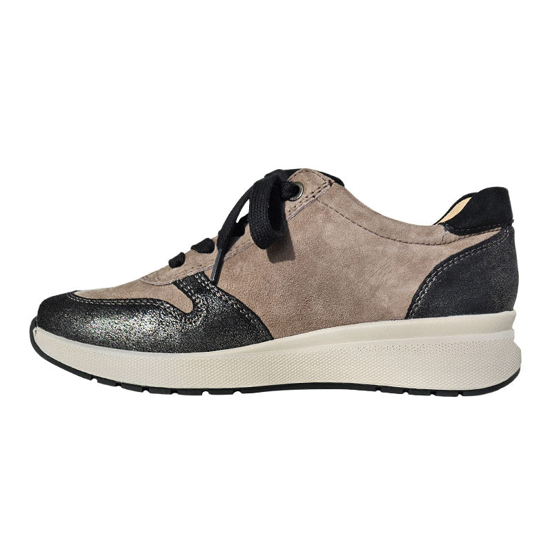Sporty Sneaker, Beige/Black, Fidelio