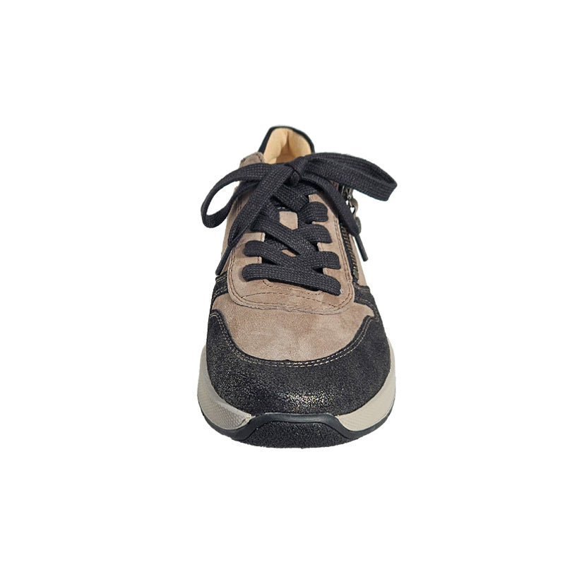 Sporty Sneaker, Beige/Black, Fidelio
