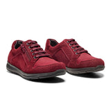 Damesko, Mørkerød, New Feet - Seniorshop