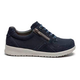 Damesko i mesh, Mørkeblå, New Feet - Seniorshop