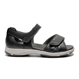 New Feet damesandal i læder - Sort - Seniorshop