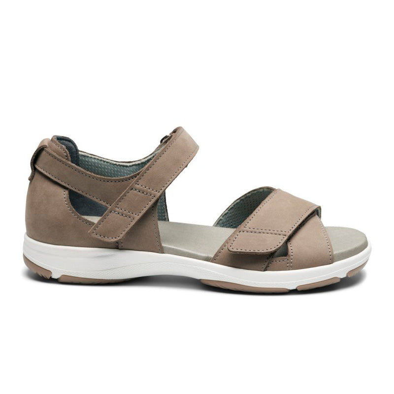 New Feet damesandal - Sandfarvet