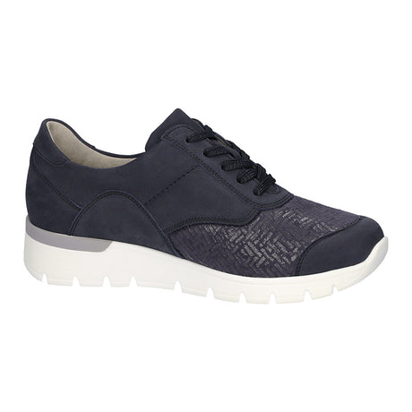 Women's Sneaker, Navy Blue, Waldläufer