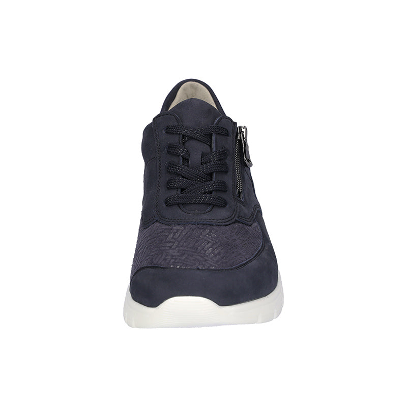 Women's Sneaker, Navy Blue, Waldläufer