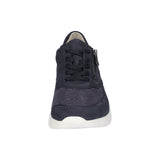 Women's Sneaker, Navy Blue, Waldläufer
