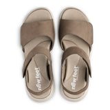 Let damesandal, Sand, New Feet