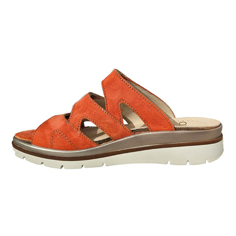 Women's Slipper, Rust Red, Fidelio
