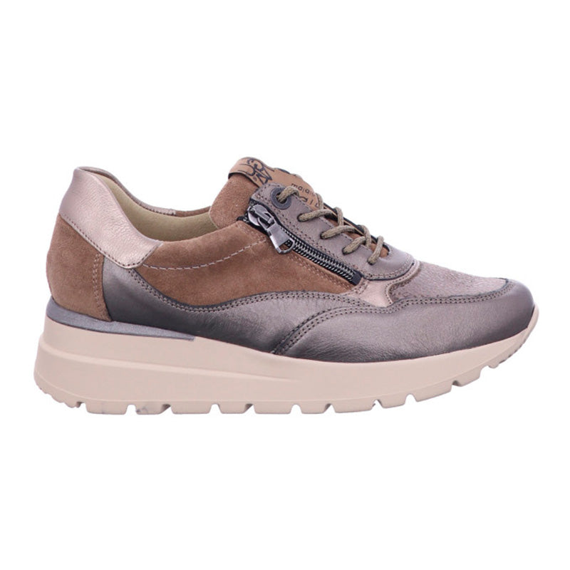 Women's Sneaker, Sand/Gray, Waldläufer