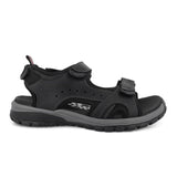Green Comfort sandale pour homme en nubuck - Noir
