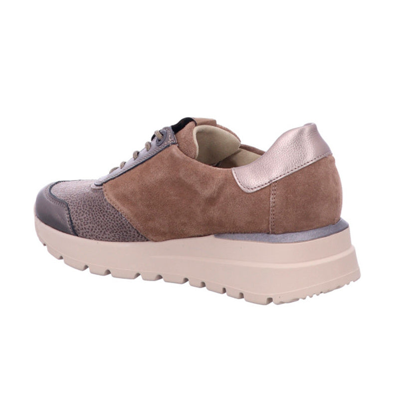 Women's Sneaker, Sand/Gray, Waldläufer
