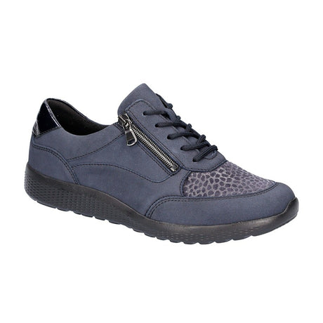 Women's Shoes, Marine Blue, Waldläufer