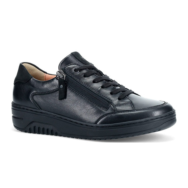Women's Leather Shoes, Black, Fidelio