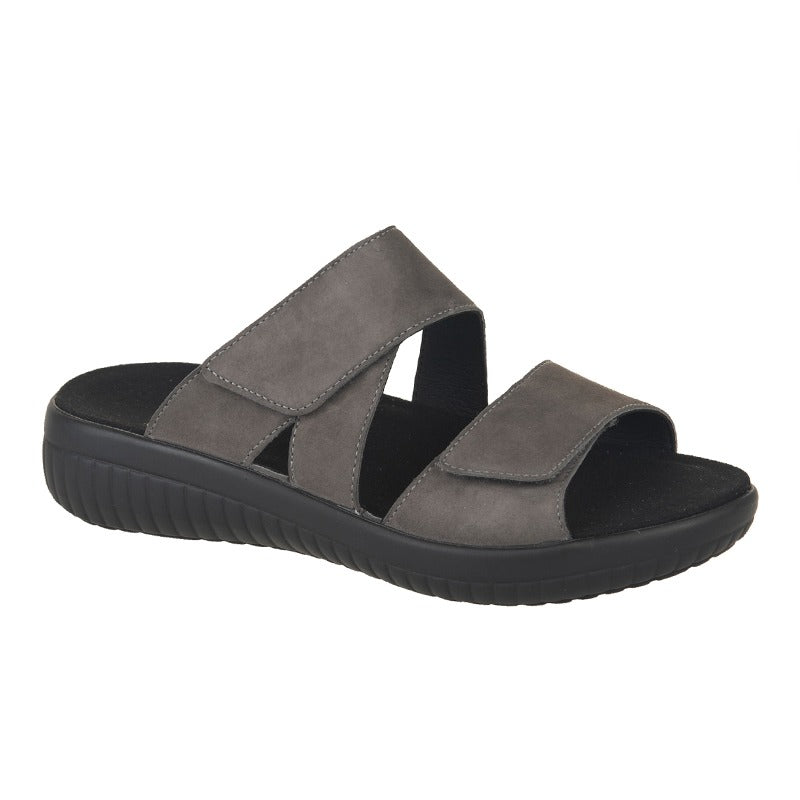 Women's Sandal, Dark Gray, Fidelio