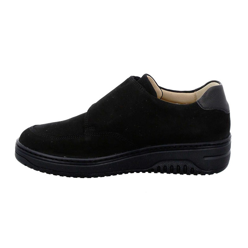 Wide Women's Shoe, Black, Hartjes