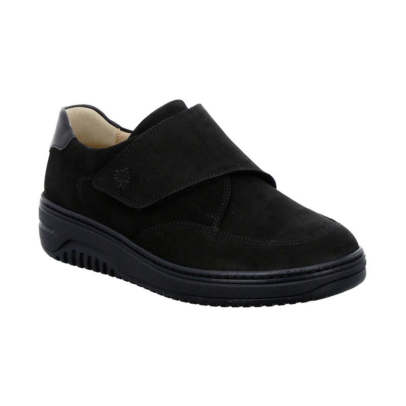 Wide Women's Shoe, Black, Hartjes