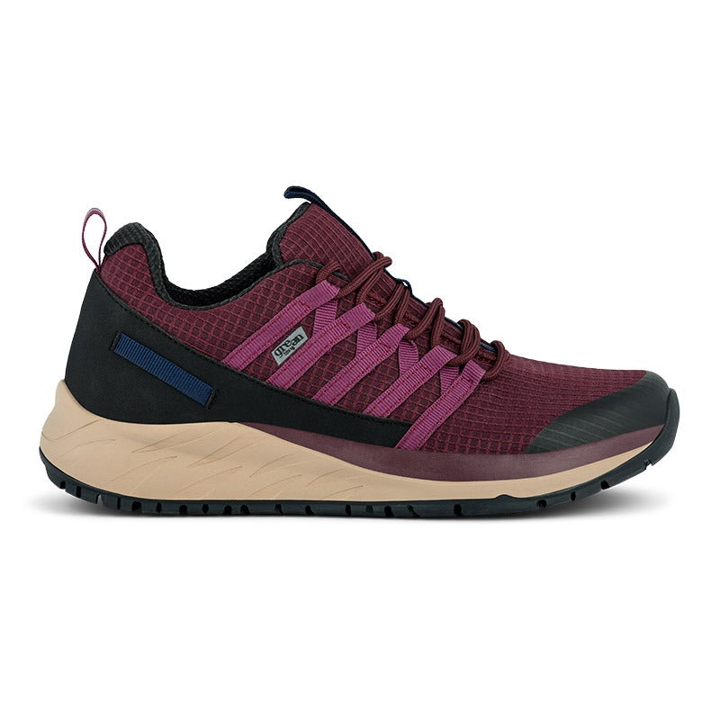 Green Comfort sneaker sportif - Rouge vin