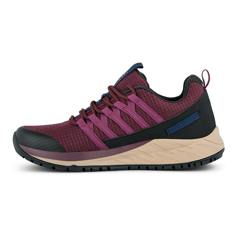 Green Comfort sneaker sportif - Rouge vin