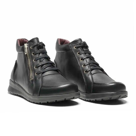 New Feet lav damestøvle - Sort