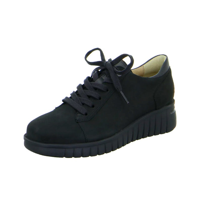 Sporty Women's Shoe, Black, Hartjes